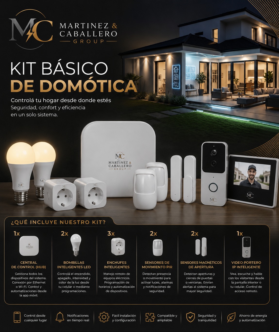 Kit Básico de Domótica